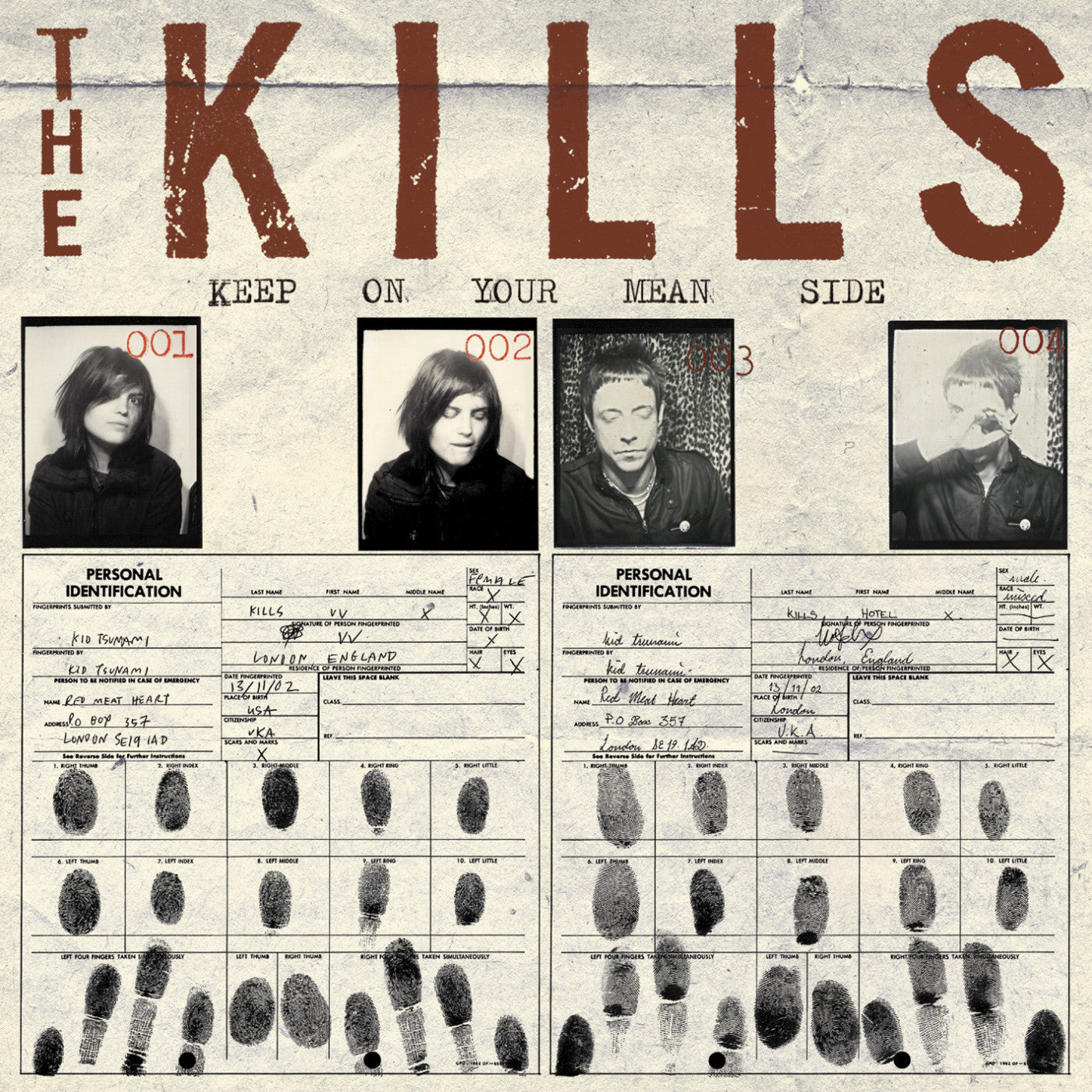 Kills, The - Keep On Your Mean Side (CD) |-