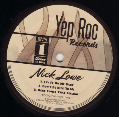 Nick Lowe - Lay It On Me | Mint (M) Mint (M)-