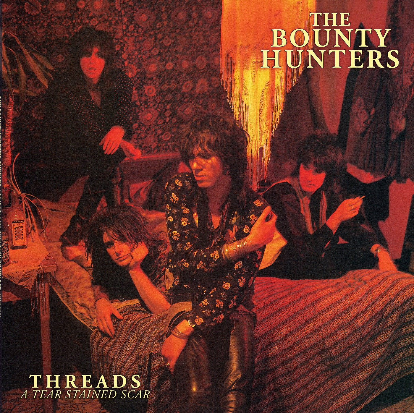 Kusworth, Dave & The Bounty Hunters - Threads...A Tear Stained Scar (RED VINYL) |-