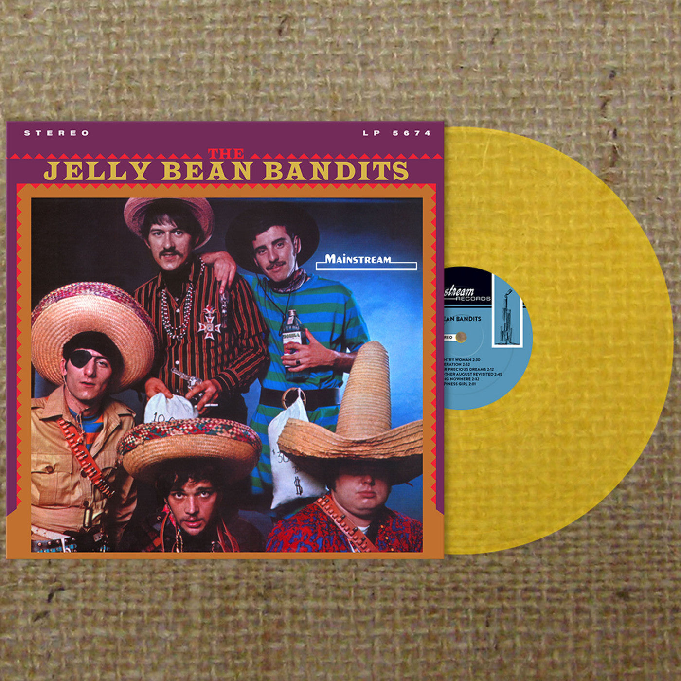 Jellybean Bandits, The - The Jellybean Bandits (YELLOW VINYL) |-