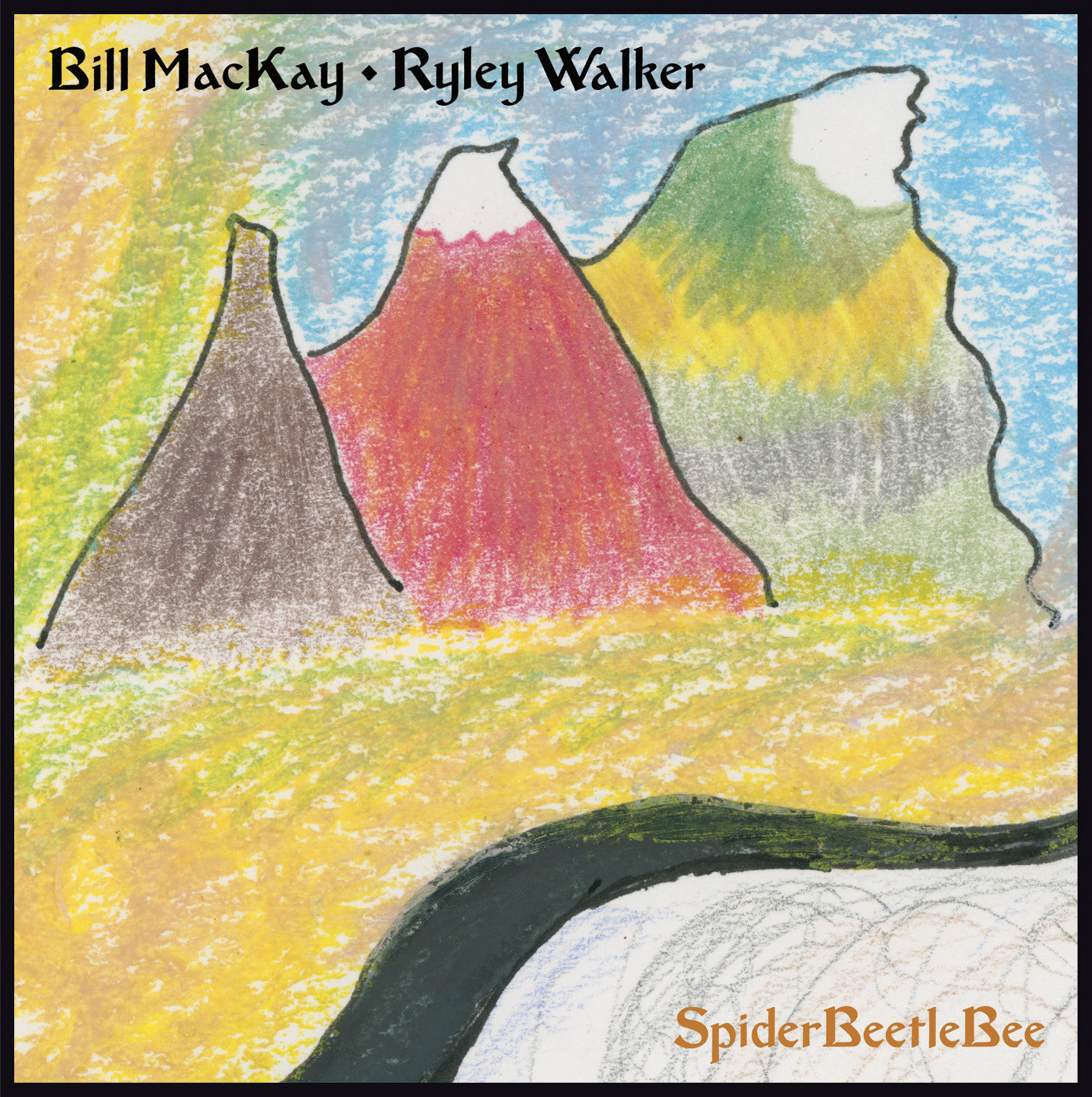 MacKay, Bill and Ryley Walker - SpiderBeetleBee (Vinyl) |-