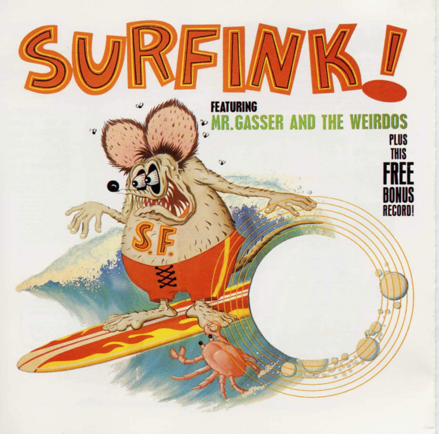 Mr. Gasser & the Weirdos - Surfink! (CD) |-