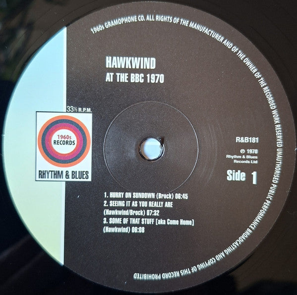 Hawkwind - At The BBC 1970 (VINYL) | Mint (M) Mint (M)-
