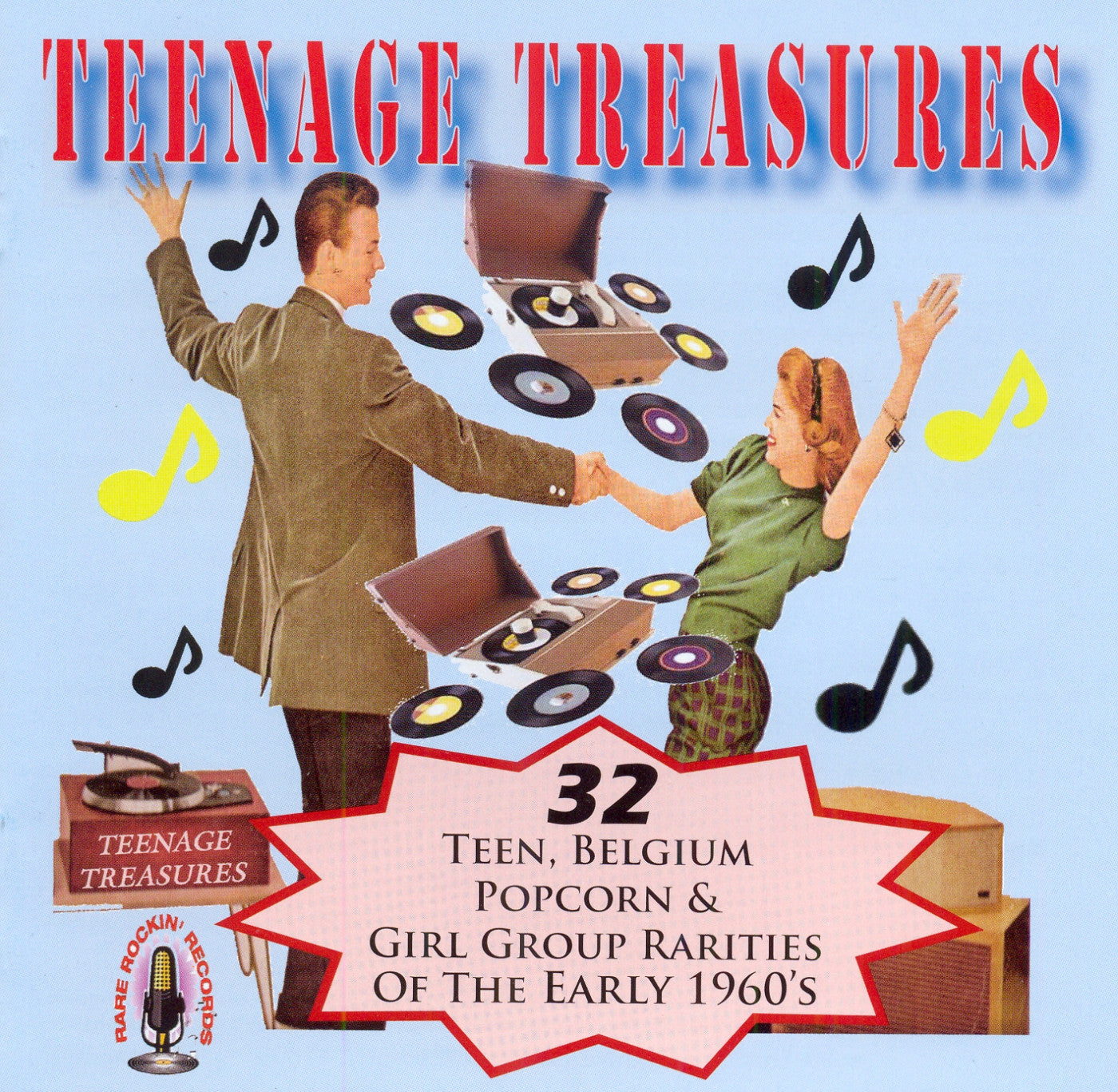 Various Artists - Teenage Treasures (CD) |-