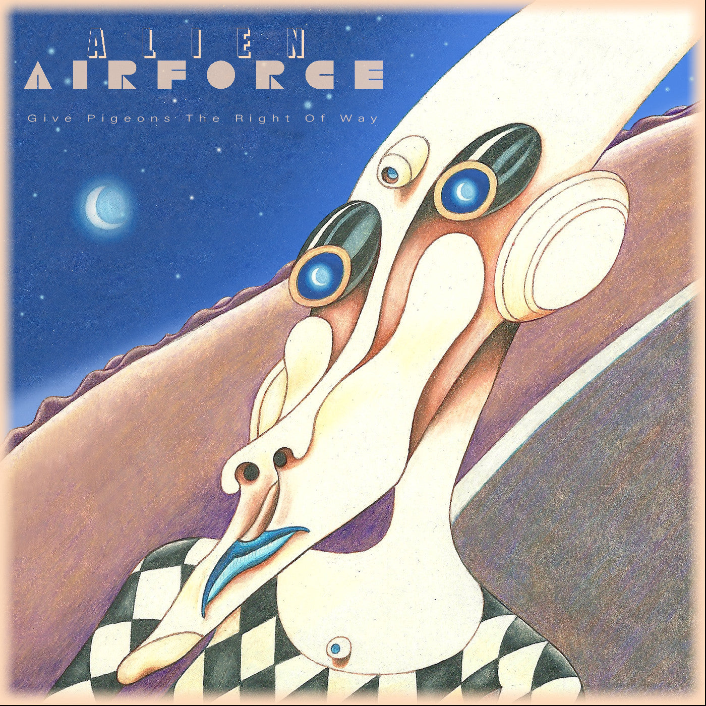 Alien Airforce - Give Pigeons The Right Of Way (CD) |-