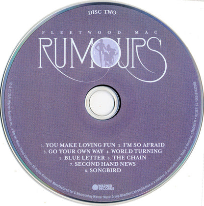 Fleetwood Mac - Rumours Live (CD) | Mint (M) Mint (M)-