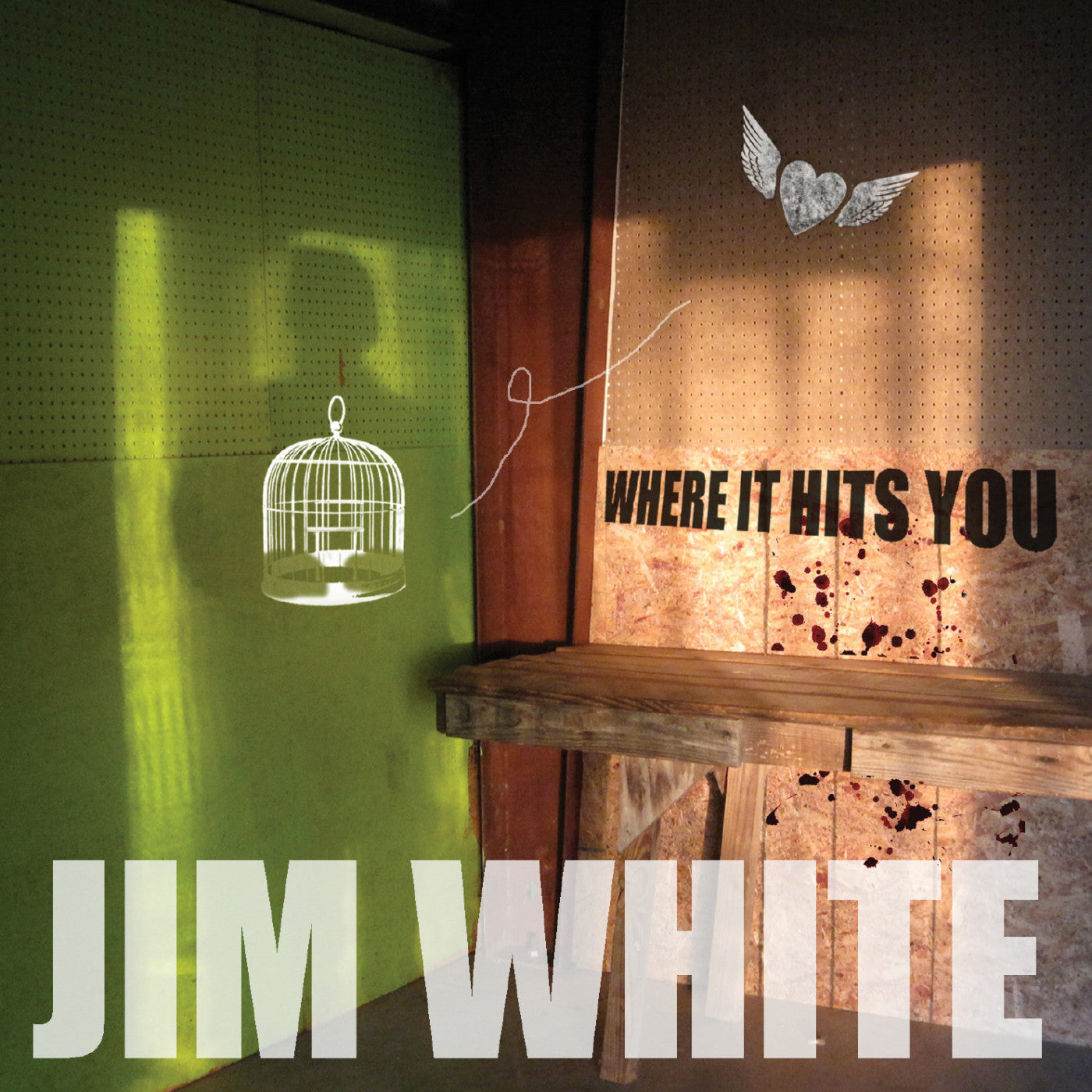 White, Jim - Where It Hits You (CD) |-