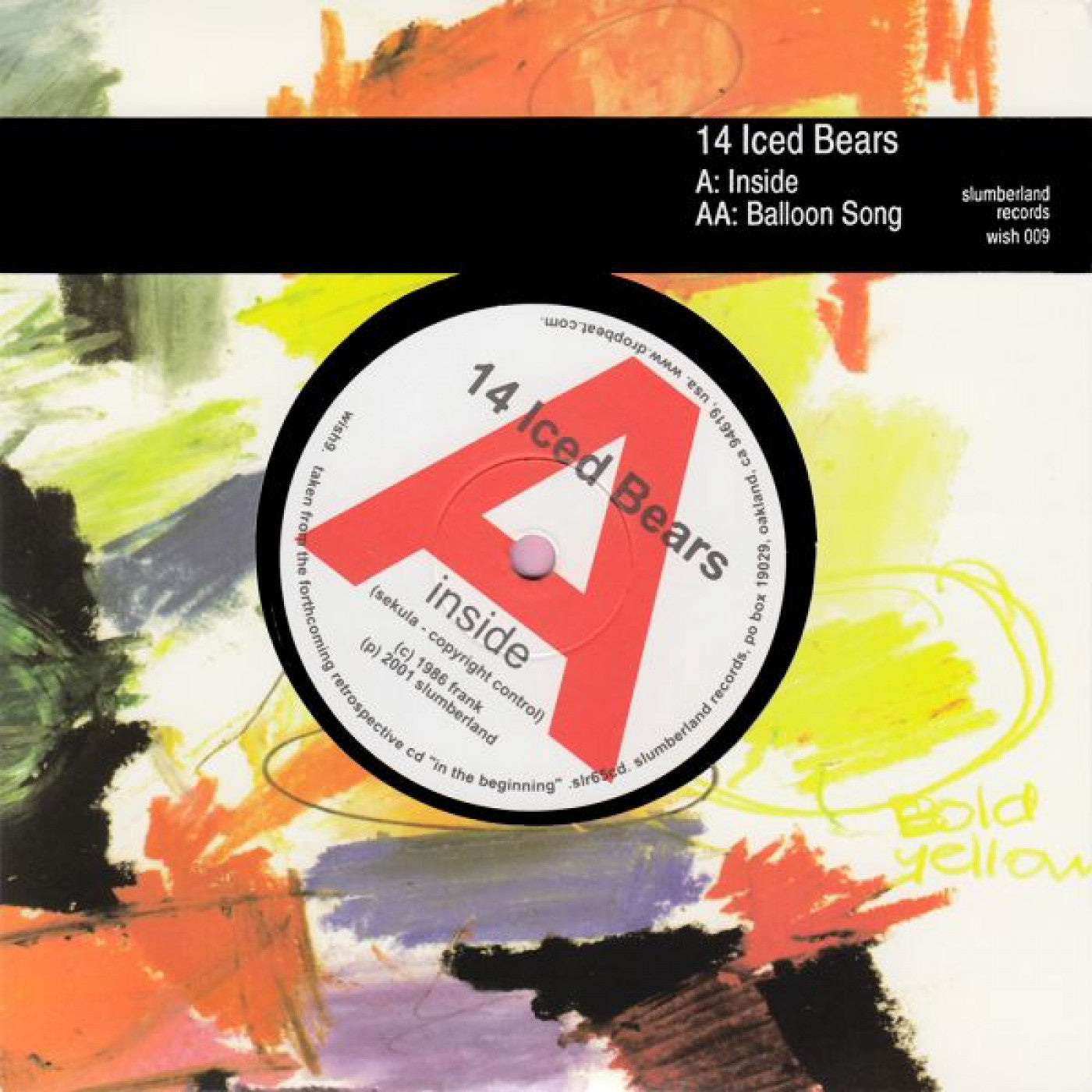 14 Iced Bears - Inside - 7" (Vinyl) | Mint (M) Mint (M)-