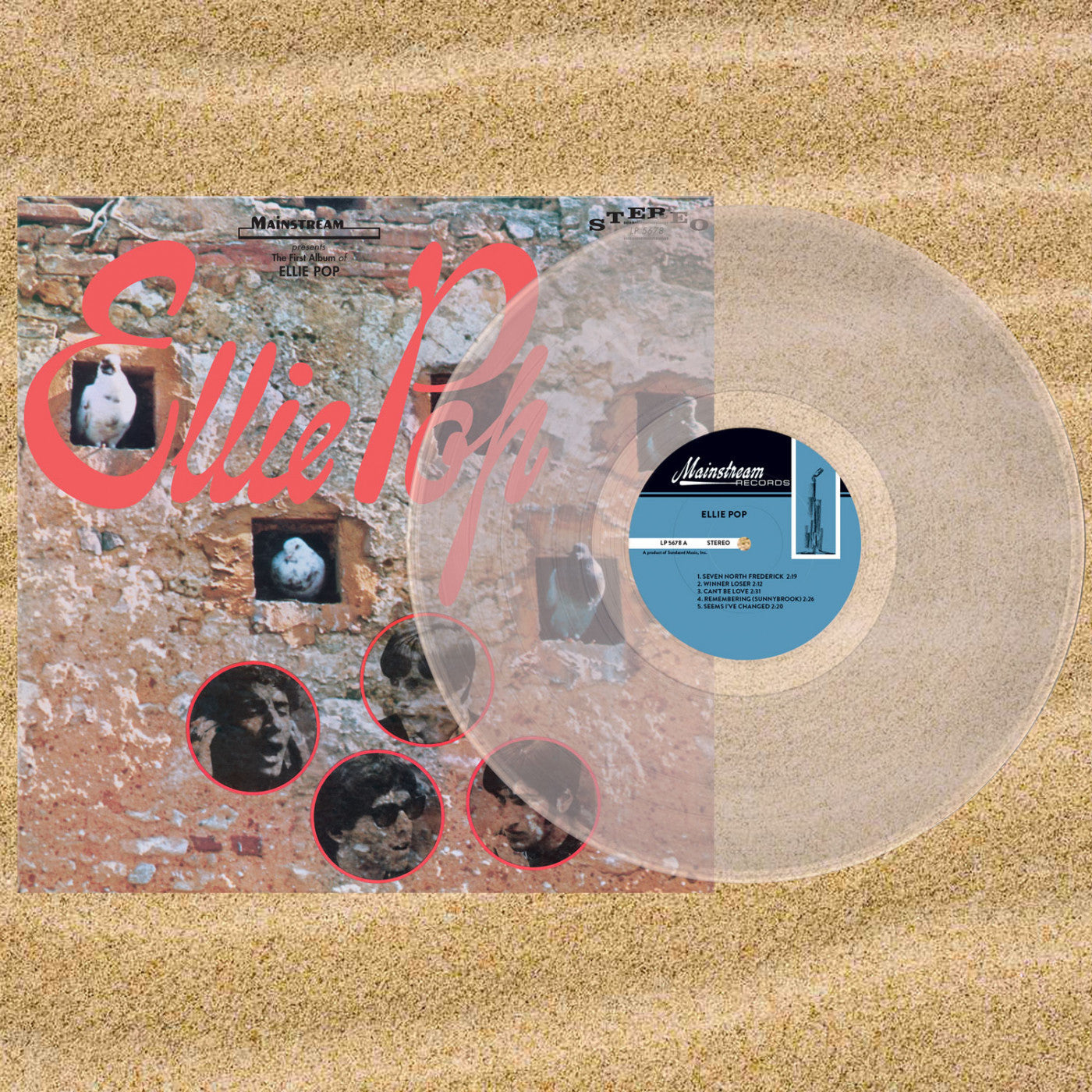 Ellie Pop - Ellie Pop (CLEAR VINYL) |-
