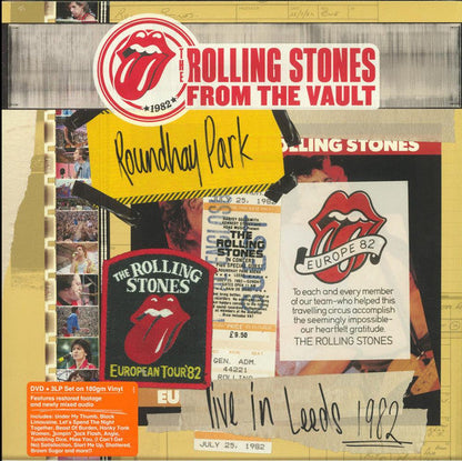 The Rolling Stones - Live In Leeds 1982 (3xVINYL/DVD) | Mint (M) Mint (M)-