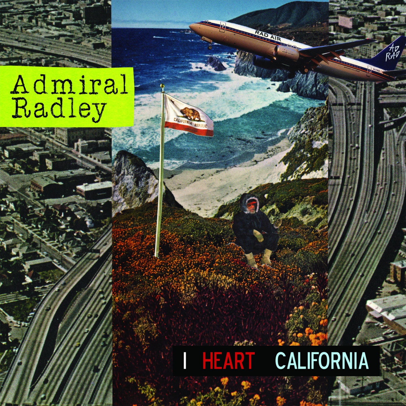 Admiral Radley - I Heart California LP |-