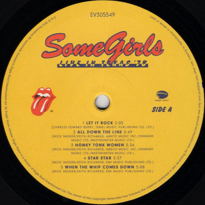 The Rolling Stones - Some Girls Live In Texas '78 (3xVINYL & DVD) | Mint (M) Mint (M)-
