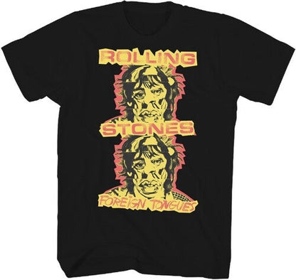 Rolling Stones - Foreign Tongues - Indie Exclusive T-shirt - Extra Large - Black |-