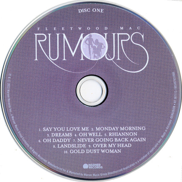 Fleetwood Mac - Rumours Live (CD) | Mint (M) Mint (M)-