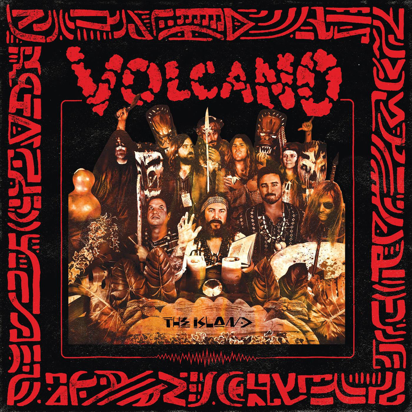 Volcano - The Island (OPAQUE RED VINYL) (Vinyl) | Mint (M) Mint (M)-