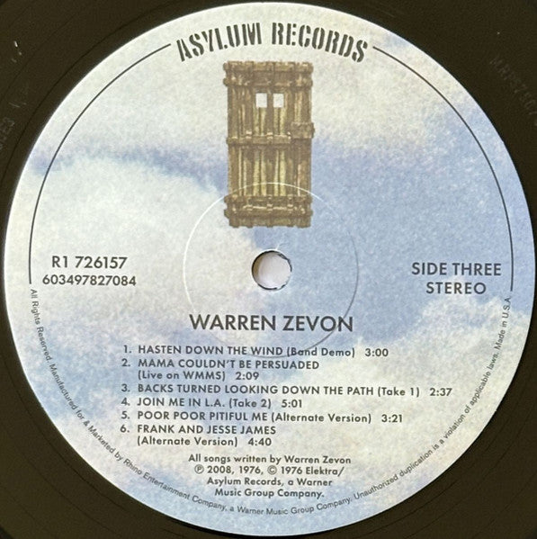 Warren Zevon (DELUXE EDITION) | Mint (M) Mint (M)-