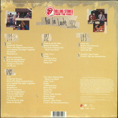 The Rolling Stones - Live In Leeds 1982 (3xVINYL/DVD) | Mint (M) Mint (M)-