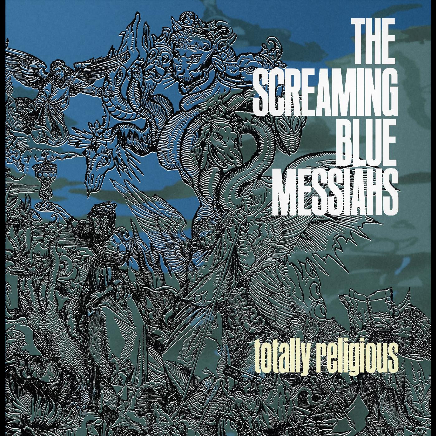 Screaming Blue Messiahs - Totally Religious (BLUE VINYL) (Vinyl) | Mint (M) Mint (M)-