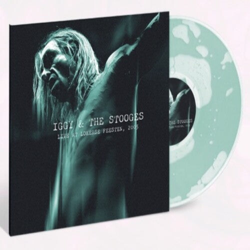 Iggy & The Stooges - Live at Lokerse Feesten 2005-Liquid Vinyl Numbered(TURQUOISE VINYL) | Mint (M) Mint (M)-
