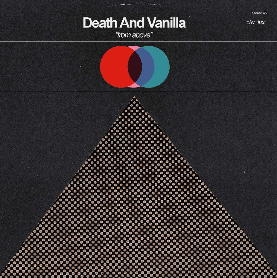 Death And Vanilla - From Above - 7" (BLUE VINYL) (Vinyl) | Mint (M) Mint (M)-