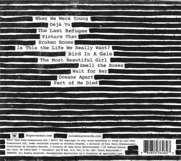 Roger Waters - Is This The Life We Really Want? (CD) | Mint (M) Mint (M)-