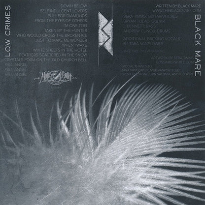 Black Mare - Low Crimes / Silver Leaf *GREY SWIRL*(VINYLY 7") | Mint (M) Mint (M)-