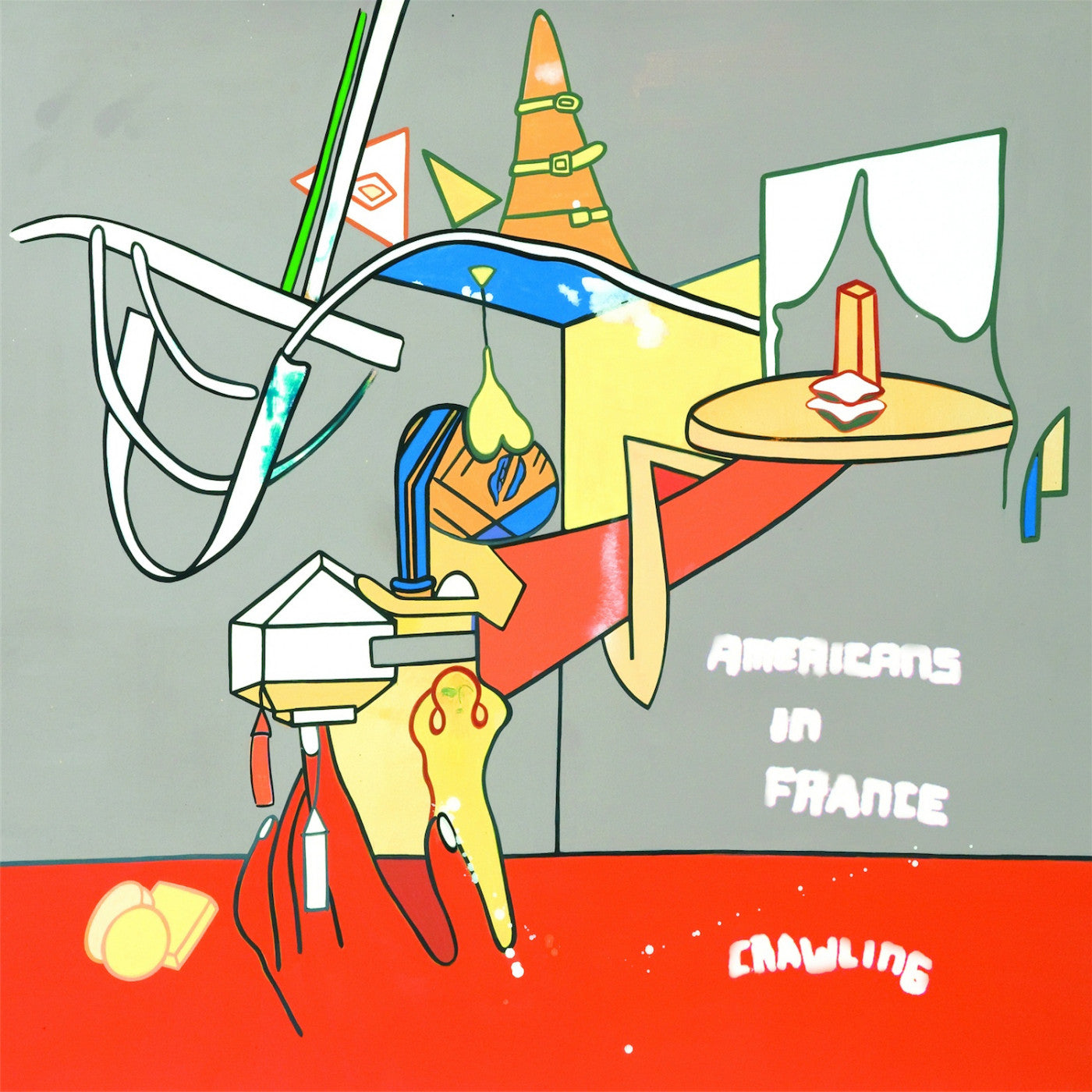 Americans in France - Crawling (CD) |-