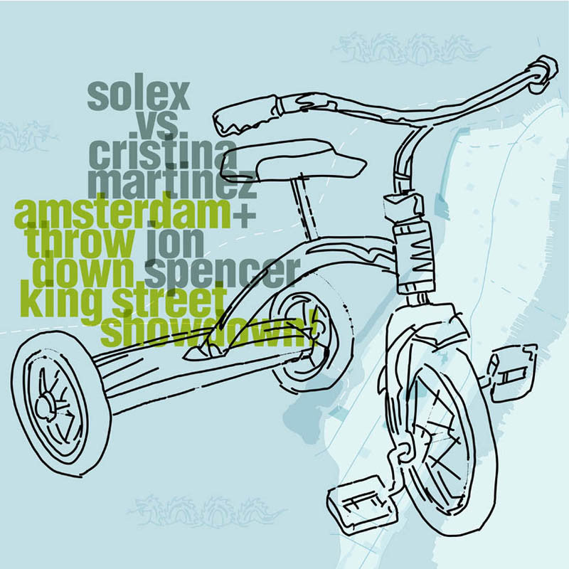 Solex vs Cristina Martinez + Jon Spencer - Amsterdam Throwdown, King Street Showdown! (CD) |-