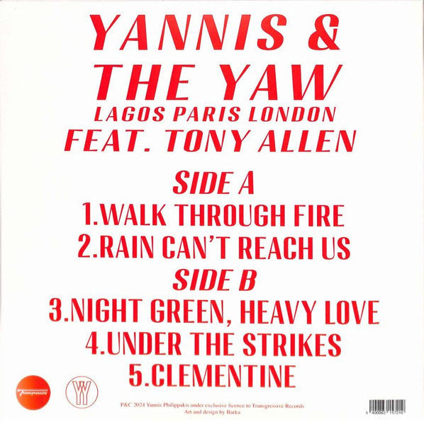 Yannis & The Yaw - Lagos Paris London | Mint (M) Mint (M)--