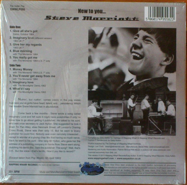 Steve Marriott - Give All She's Got (VINYL) | Mint (M) Mint (M)-