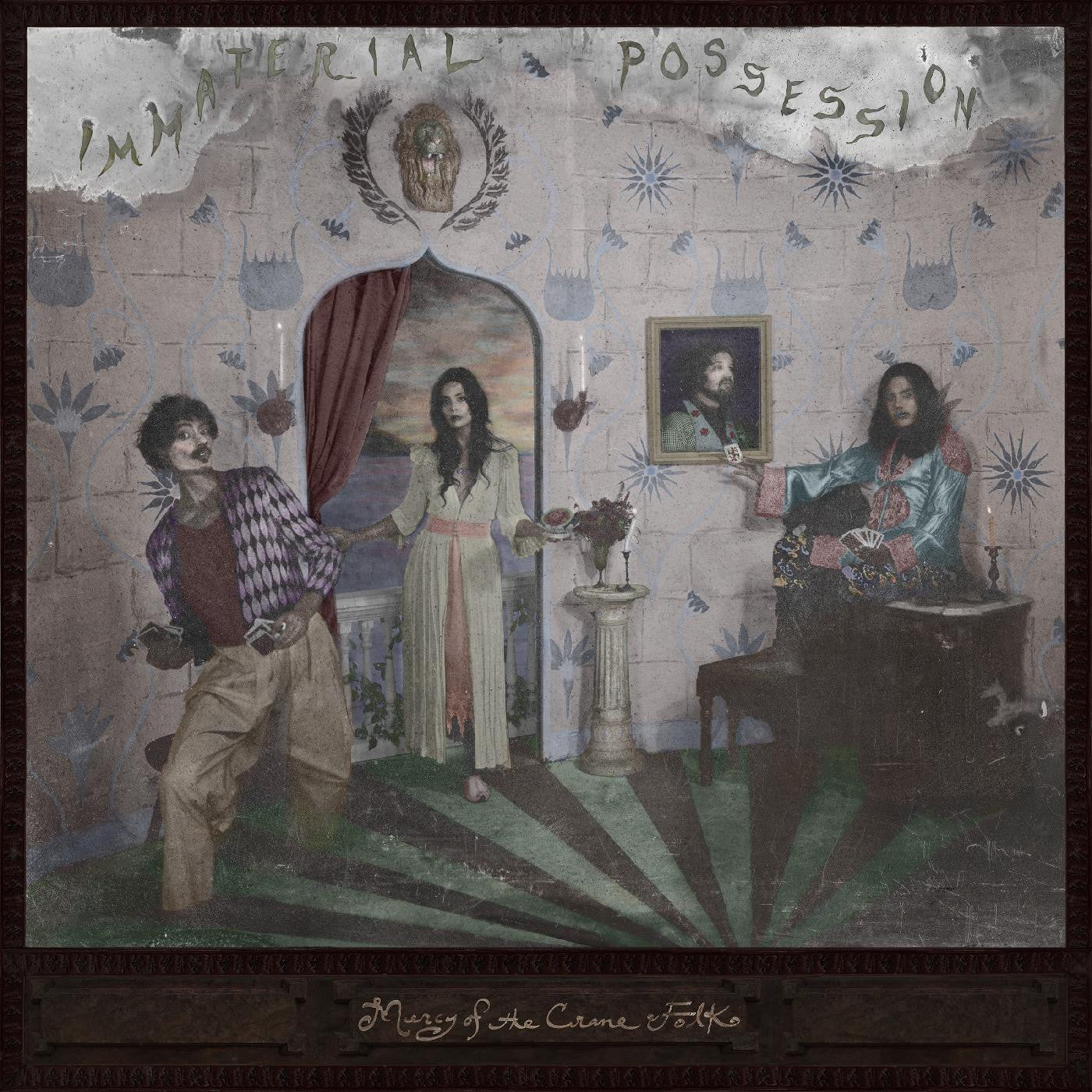 Immaterial Possession - Mercy of the Crane Folk (GREEN VINYL) (Vinyl) |-