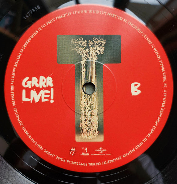 The Rolling Stones - Grrr Live! (3xVINYL) | Mint (M) Mint (M)-