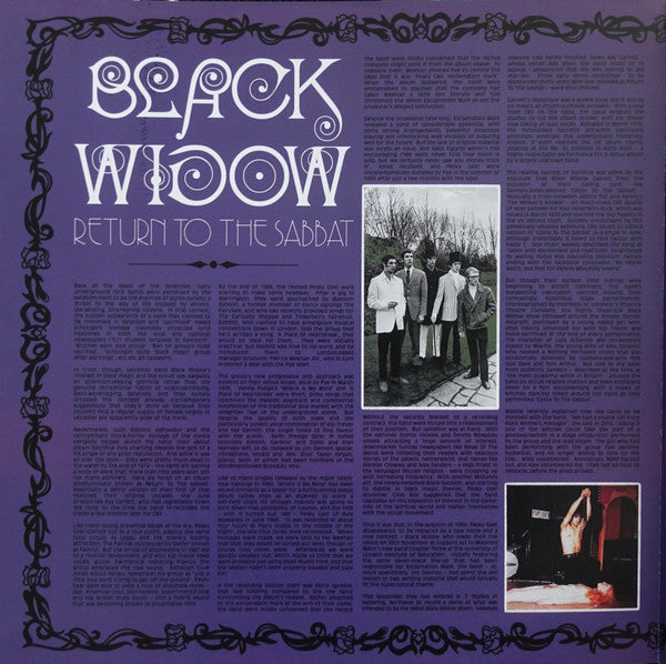 Black Widow (5) - Return To The Sabbat (VINYL) | Mint (M) Mint (M)-