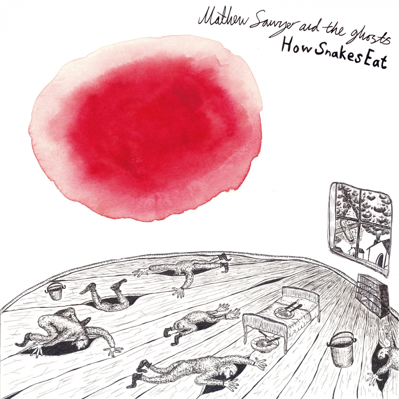 Sawyer, Mathew & The Ghosts - How Snakes Eat (CD) |-