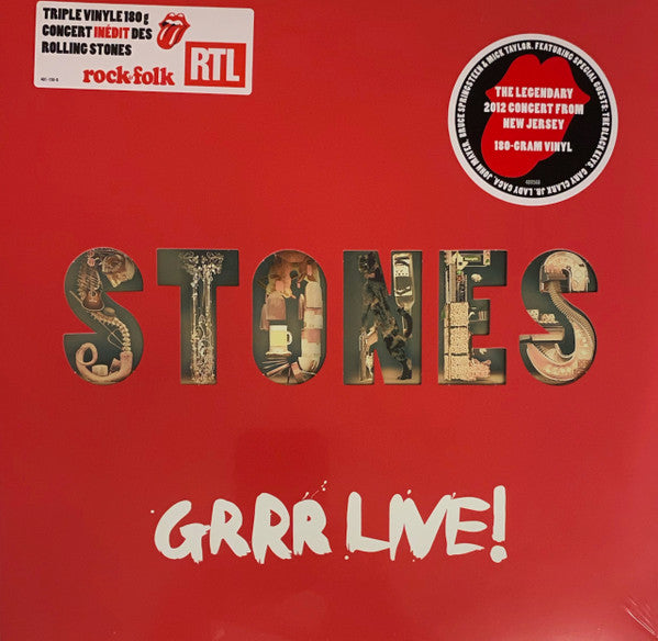 The Rolling Stones - Grrr Live! (3xVINYL) | Mint (M) Mint (M)-