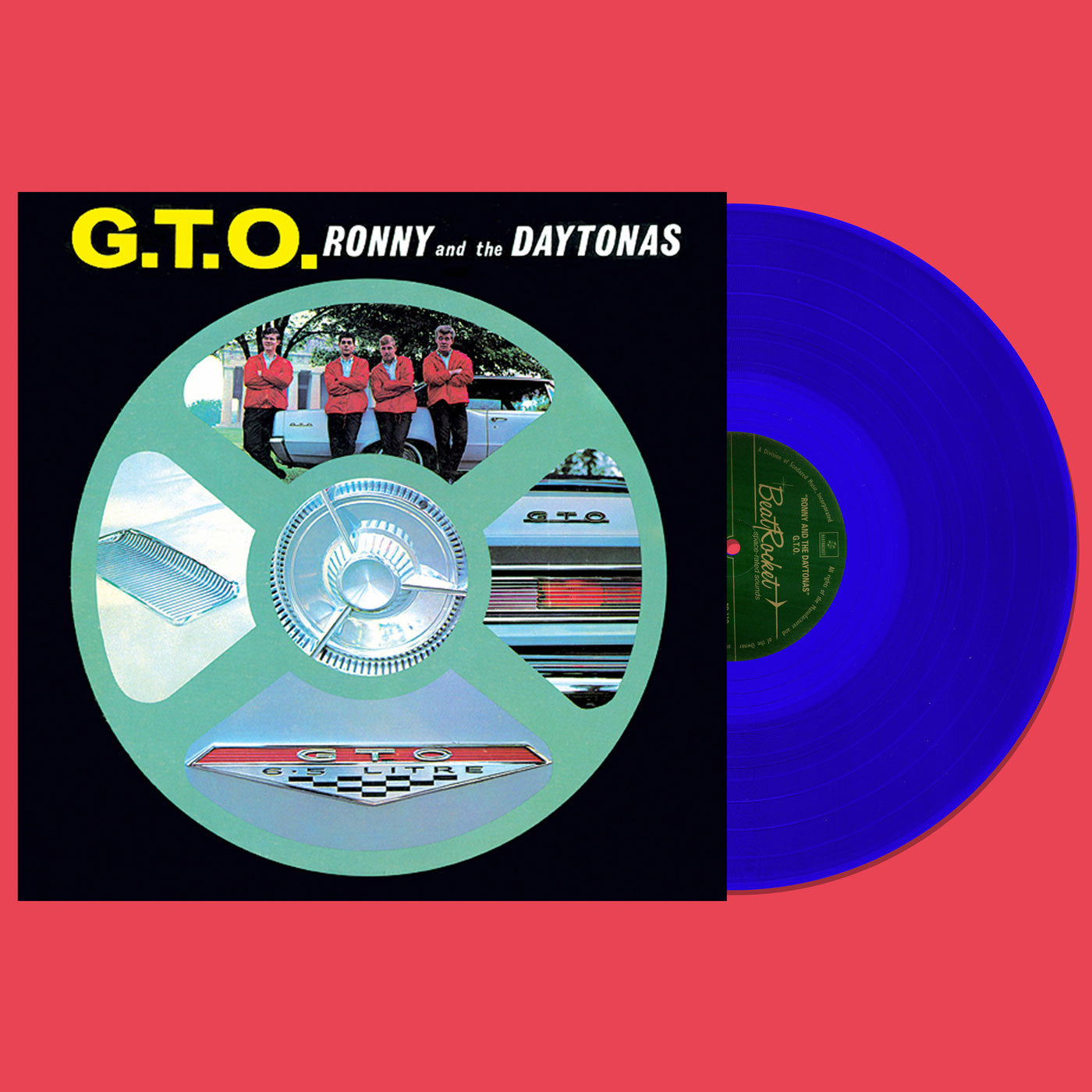 Ronny & the Daytonas - G.T.O. (BLUE VINYL) |-