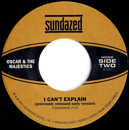 Baby Under My Skin / I Can't Explain (7" VINYL) | Mint (M) Mint (M)-