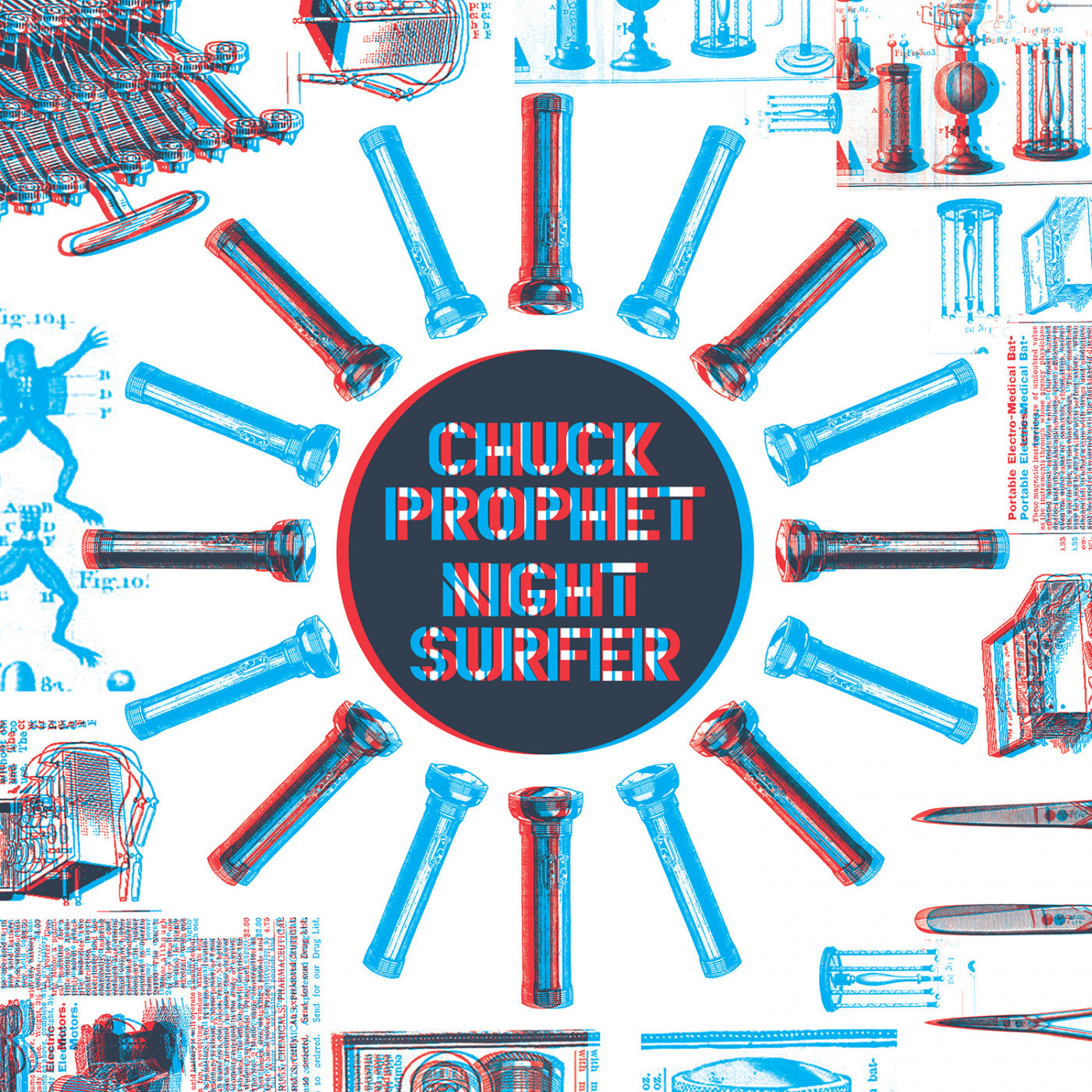 Prophet, Chuck - 3D Night Surfer 7" Singles Collection |-