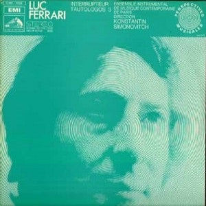 Ferrari, Luc - Interrupteur/Tautologos 3 (CD) | Mint (M) Mint (M)-