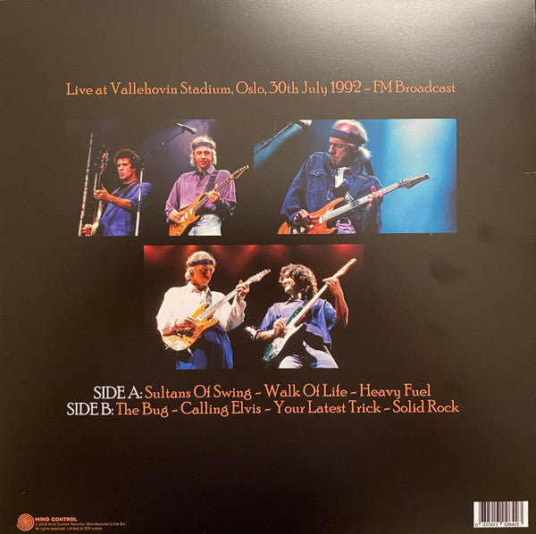 Dire Straits - Nicotine For Breakfast - Live At Vallehovin Stadium, Oslo, 30th July 1992 (VINYL) | Mint (M) Mint (M)-