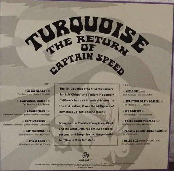 Turquoise (6) - The Return Of Captain Speed (VINYL) | Mint (M) Mint (M)-