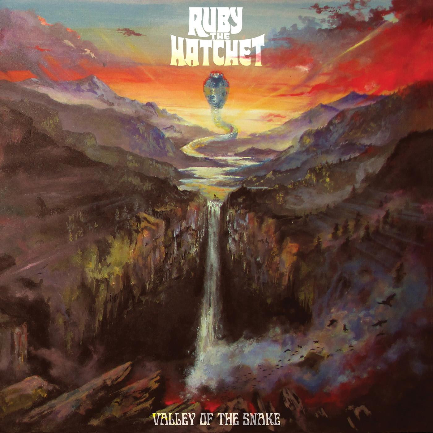Ruby The Hatchet - Valley Of The Snake (MARBLED ORANGE VINYL) |-