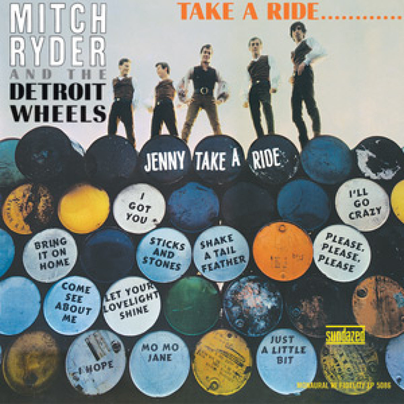 Ryder, Mitch & The Detroit Wheels - Take A Ride... (Vinyl) | Mint (M) Mint (M)-