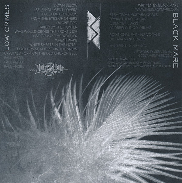 Black Mare - Low Crimes / Silver Leaf (VINYL 7") | Mint (M) Mint (M)-