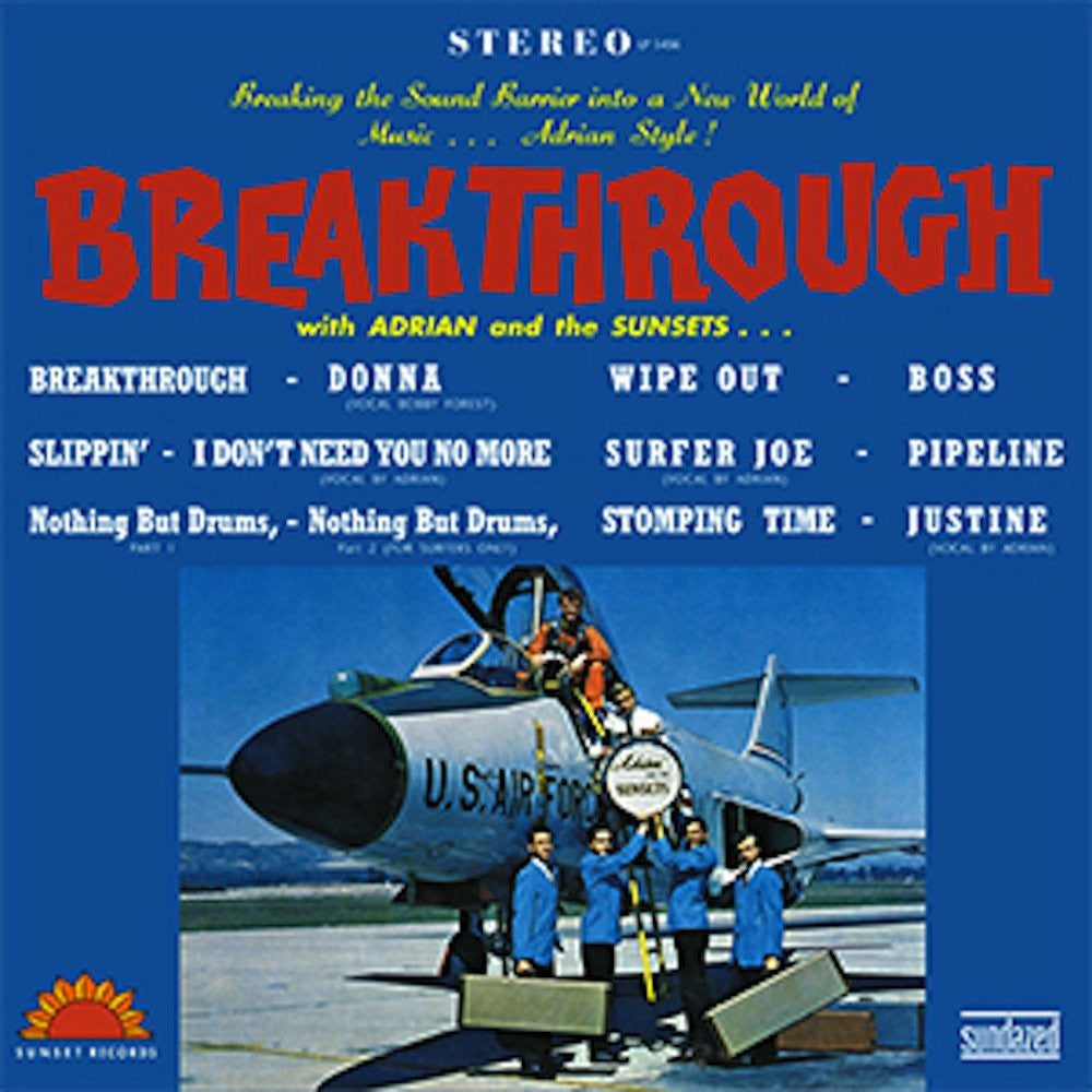 Adrian and the Sunsets - Breakthrough (MULTI-COLORED STARBURST) |-
