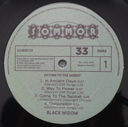 Black Widow (5) - Return To The Sabbat (VINYL) | Mint (M) Mint (M)-