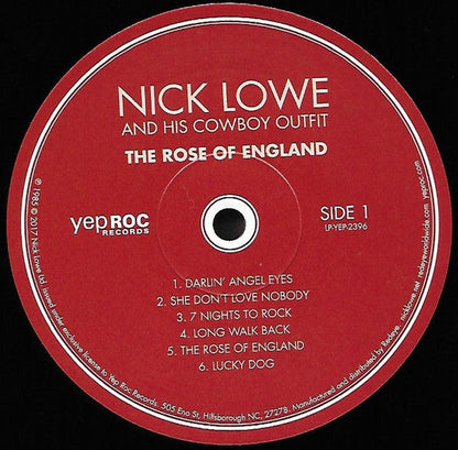 Nick Lowe And His Cowboy Outfit - The Rose Of England | Mint (M) Mint (M)-