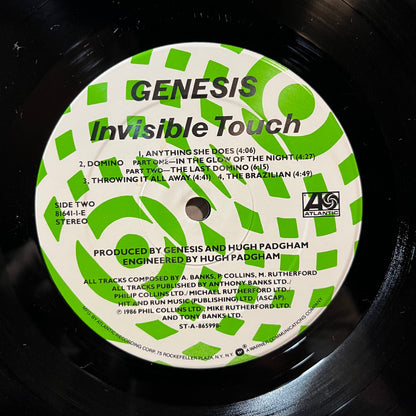 Genesis - Invisible Touch (VINYL LP ATLANTIC 7 81641-1-E 1986) | Excellent+ (EX+) Excellent+ (EX+)-
