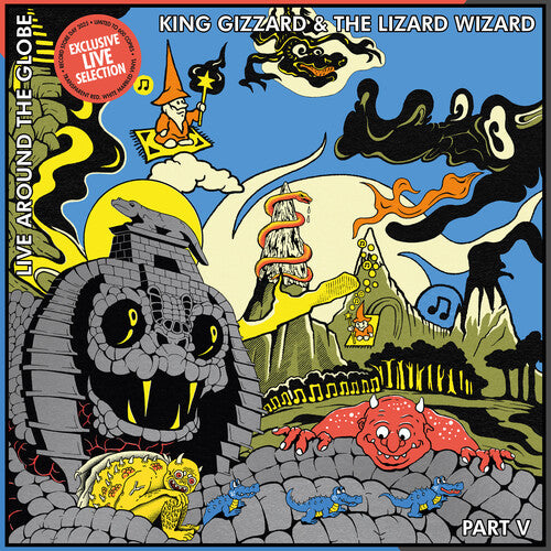 King Gizzard & The Lizard Wizard - Live Around The Globe: Part V (VINYL) |-