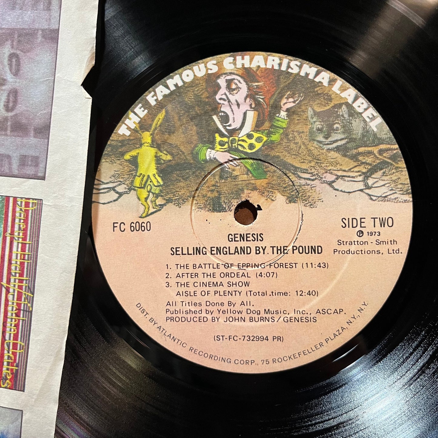 Genesis - Selling England By The Pound (VINYL LP CHARISMA FC 6060 1973) | Excellent+ (EX+) Excellent (EX)--